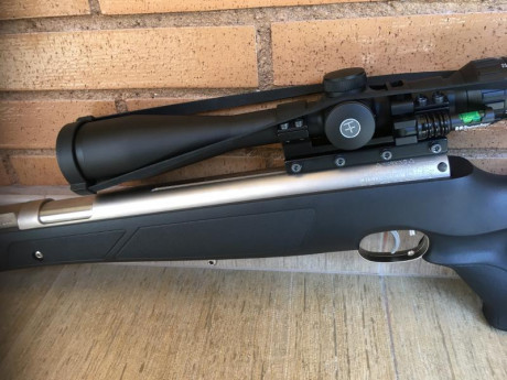 VENDO CARABINA WEIHRAUCH HW97 INOXIDABLE MATE BLACK LINE STL - CALIBRE 4,5-COMPRADA NUEVA EN SEPTIEMBRE 00