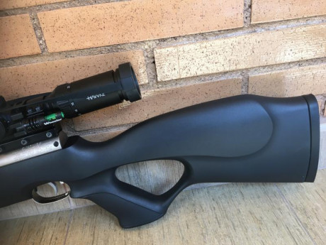 VENDO CARABINA WEIHRAUCH HW97 INOXIDABLE MATE BLACK LINE STL - CALIBRE 4,5-COMPRADA NUEVA EN SEPTIEMBRE 12