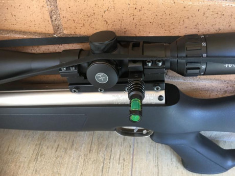 VENDO CARABINA WEIHRAUCH HW97 INOXIDABLE MATE BLACK LINE STL - CALIBRE 4,5-COMPRADA NUEVA EN SEPTIEMBRE 11