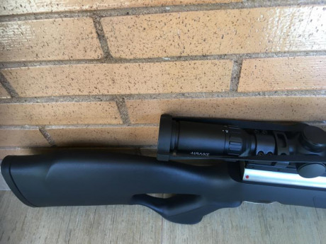 VENDO CARABINA WEIHRAUCH HW97 INOXIDABLE MATE BLACK LINE STL - CALIBRE 4,5-COMPRADA NUEVA EN SEPTIEMBRE 22