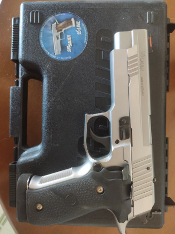 Vendo mi pistola sig sauer Xfive, comprada para ipsc pero nunca utilizada para ello finalmente, Esta en 01