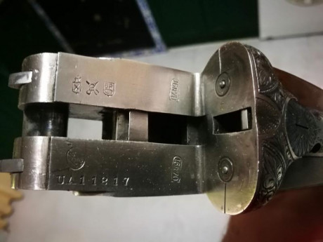 OPORTUNIDAD!!


Vendo escopeta paralela calibre 16 marca Grulla Unión armera. Extractora con cañones de 70
