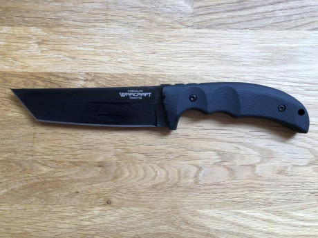Cuchillo con hoja de 5 pulgadas, con funda (Secure-Ex) y caja original. Totalmente nuevo, SIN ESTRENAR, 10