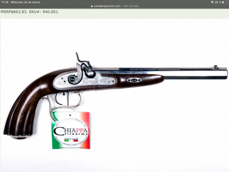Pues amigos, lo que es comprar a ciegas. Me compre una Le page Napoleón de Chiappa y....no hay Dios que 00