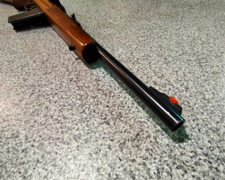 Hola a todos.

Como dice el asunto, vendo rifle MARLIN CAMP en calibre .45 ACP; tal y como aparece en 20