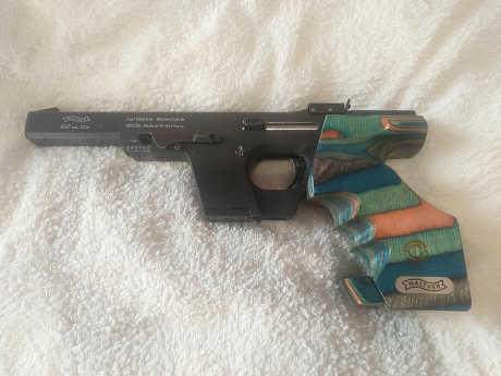 Pongo a la venta esta walther gsp 22lr en 550, el arma es de mi esposa la compro y no se adaptó a ella 02