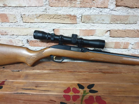 Se vende pack completo (no por separado), de 3 armas compuesto por:
1. Carabina del 22 lr Marlin semiautomática 01