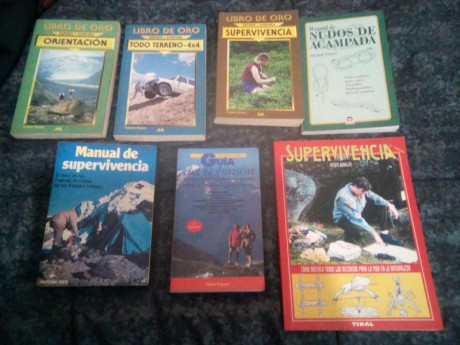 lote libros SUPERVIVENCIA. INCLUYE SUPERVIVENCIA VICENTE BATALLER

- SUPERVIVENCIA Mitico Libro de D. 00