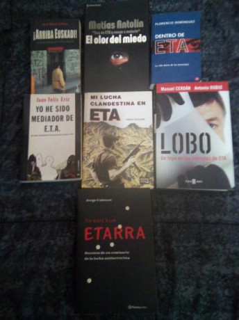 - Mi lucha clandestina en ETA. Xabier Zumalde. 2004. 1ª Edicion. Perfecto estado. MUY INTERESANTE
- YO 00