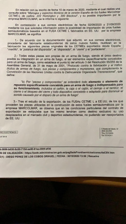 Pues eso.

Ayer se me ocurrió escribir a Dave Bane, CEO de la empresa MarColMar en Estados Unidos, la 20