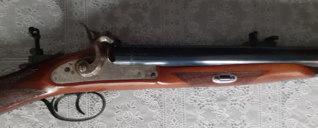 Vendo Express de Avancarga yuxtapuesto de perrillos de la marca Pedersoli modelo Kodiak en calibre .50 01