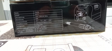 Vendo este PIROGRAFO de la marca PRECIVA con transformador para regular la temperatura, ideal para jugar 01