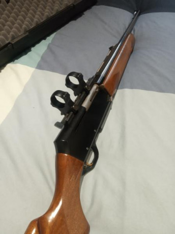 Vendo rifle Browning Bar ll, modelo Battue Light. Calibre 30-06. Con bases y monturas fijas colocadas, 00