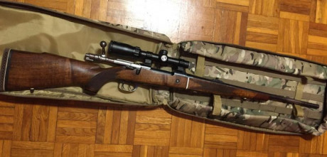 Buenas noches, cambiaria un rifle Sabra Barbara cal. 243 win, de los pocos que se convirtieron a desmontables 00