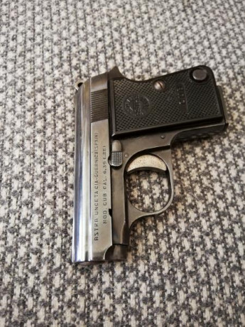 Vendo pistola Astra CUB en calibre 6'35, súper compacta y ligera, 325gr de peso, capacidad de 7 mas 1 00