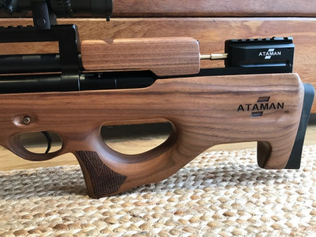 Buenas compañeros, vendo este bullpup marca Ataman modelo M2 en calibre 5,5. En garantía hasta febrero 00