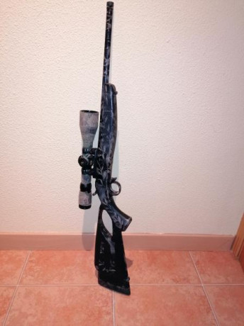 Vendo monotiro bergara scout 308w con visor shilba 2.5-10x50 RI en perfecto estado de funcionamiento y 00