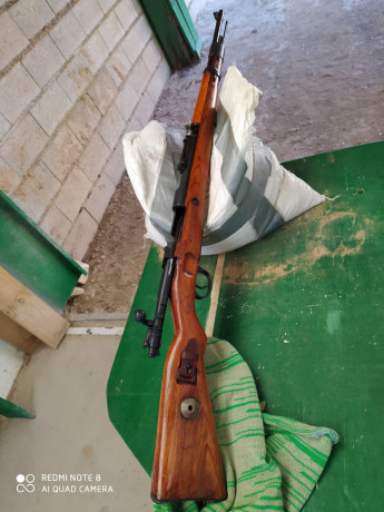 Vendo k98 captura ruso en muy buen estado,

Mas fotos por wassap.

Un saludo. 11