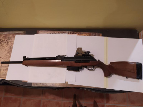 Pongo a la venta un rifle semiautomático  MOLOT VEPR modelo Hunter del calibre 30.06. Made in Rusia
Usado 31