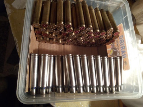 Vendo vainas del calibre 338 wm
76 unidades norma 00
