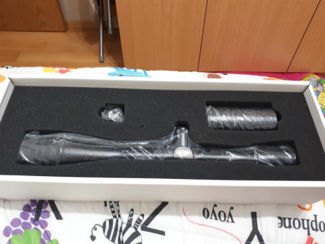 Hola. Vendo mi Weaver T36 con muy poco uso. Unos 150 disparos en una carabina Marlín del 17hmr. Está como 01