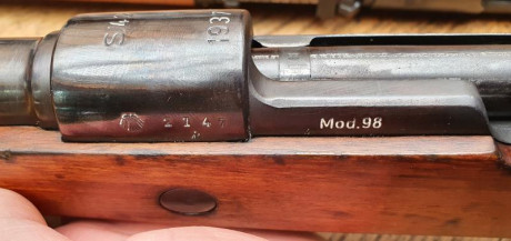 Buenas,

Después de un tiempo sin entrar mucho por aquí, vuelvo con una consulta... Tengo un Mauser Kar98k 11