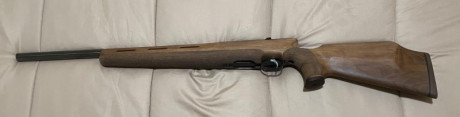Vendo rifle WEIHRAUCH HW66 en calibre 222, como se puede ver en las fotos esta en perfecto estado, solo 01