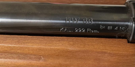 Vendo rifle WEIHRAUCH HW66 en calibre 222, como se puede ver en las fotos esta en perfecto estado, solo 11