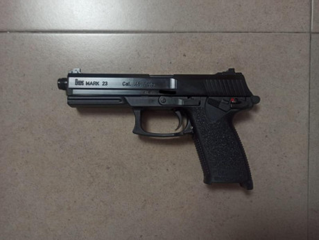 Para que entre una nueva otra tiene que salir...

Se vende HK MARK 23 en perfecto estado. Practicamente 01
