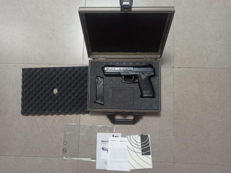 Para que entre una nueva otra tiene que salir...

Se vende HK MARK 23 en perfecto estado. Practicamente 00