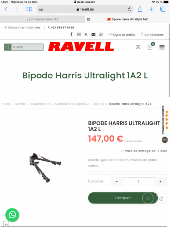 Original.
No copia china.
60€ 40