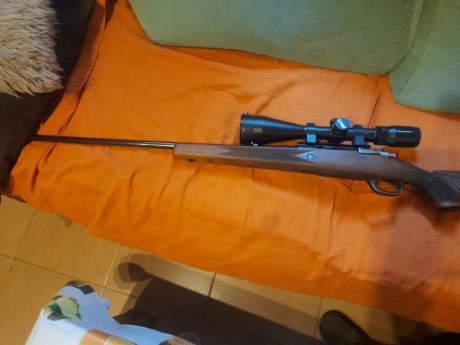 Hola, vendo santa barbara 7mm remington, tiene muy pocos tiros,culata al aceite y encamado, los elementos 00