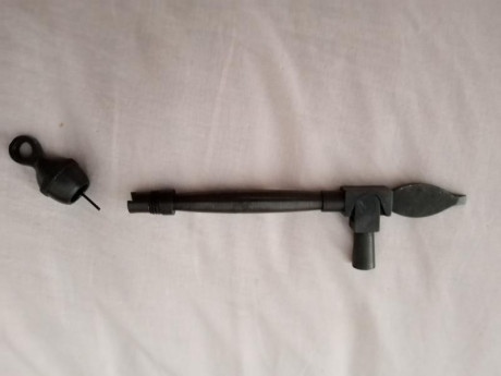 Hola a todos.
Vendo llave para Colt Paterson UBERTI CAC05.
SIN ESTRENAR. Nunca se ha usado. Iba a formar 00