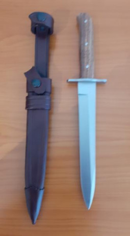 Daga marca JV copia de la daga de asalto utilizada por los alemanes durante la primera y segunda guerra 02