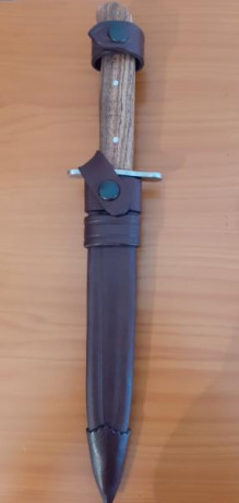 Daga marca JV copia de la daga de asalto utilizada por los alemanes durante la primera y segunda guerra 00