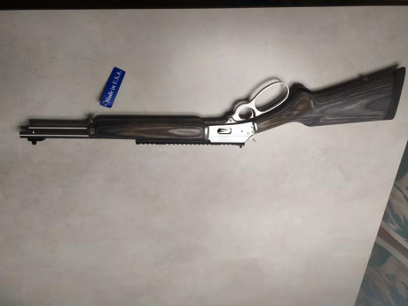 Buenas tardes, vendo rifle Marlin 1894 CSBL en 357 mag / 38 spl., lo tengo guiado en los dos calibres.

Está 02
