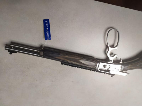 Buenas tardes, vendo rifle Marlin 1894 CSBL en 357 mag / 38 spl., lo tengo guiado en los dos calibres.

Está 11