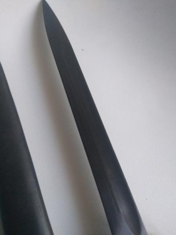 Vendo bayoneta para fusil Mauser o Coruña, con su funda numeradas, nueva impecable.
Se encuentra en Barcelona.
Precio: 10