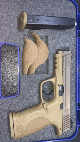 Pongo en venta esta magnífica pistola MP9 Viking con miras de fibra óptica y trinium 525€ puesta en la 00