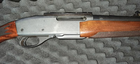 VENDO RIFLE REMINGTON 7600 EN CALIBRE 35 WELLEN, DE CORREDERA , MAGNIFICO CALIBRE PARA BATIDAS. PRECIO 00