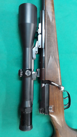 Hola,
Vendo mauser modelo 66 calibre 300 W.M. con visor seis diavari zm 3-12 x56 monturas apel y gatillo 10