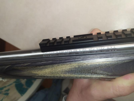 Buenas tardes, vendo rifle Marlin 1894 CSBL en 357 mag / 38 spl., lo tengo guiado en los dos calibres.

Está 71