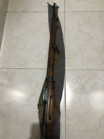 Se vende Mosin Nagant M24 muy dificil de encontrar en perfecto estado fabricado pos sako con el anima 12