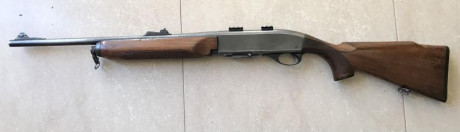 Vendo rifle Semiautomático Remington mod.7400 en cal.30-06. Funciona y agrupa perfectamente. Incluye bases 01