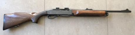 Vendo rifle Semiautomático Remington mod.7400 en cal.30-06. Funciona y agrupa perfectamente. Incluye bases 00