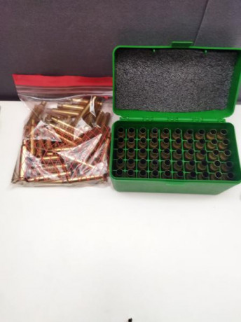 Vendo 93 vainas calibre 338 win mag.
Tienen 1 solo disparo
Hay 60 marca hornady y 33 winchester
Precio 01