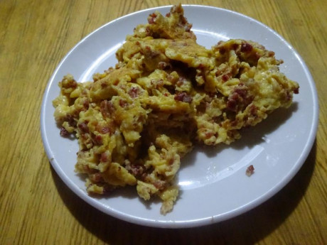 Hoy para comer acelgas hervidas y chuletón de vaca gallega vieja con seis semanas de maduración en cámara 40
