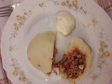Hoy para comer acelgas hervidas y chuletón de vaca gallega vieja con seis semanas de maduración en cámara 60