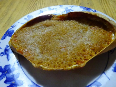 Hoy para comer acelgas hervidas y chuletón de vaca gallega vieja con seis semanas de maduración en cámara 81