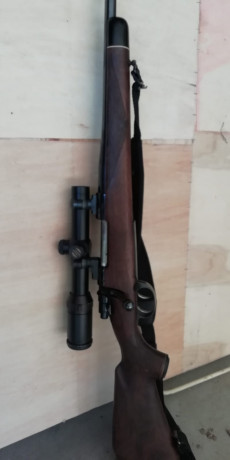 Se vende rifle de cerrojo cz zastaba 7 mm remington Magnum con gatillo a pelo , bases y anillas leupold 02